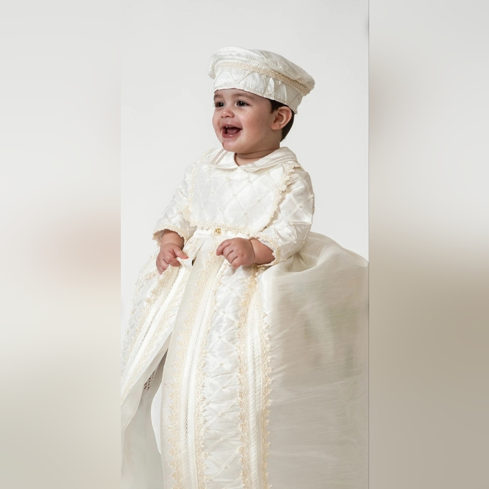 *NWT Burbvus Boys Christening Outfit B001